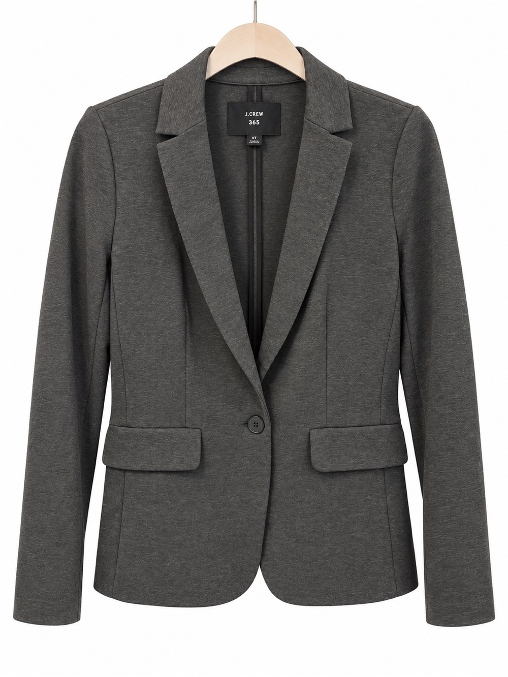 J. Crew 365 Tall Single-Button Blazer in Eco-Ponte, Size 6T, NWT